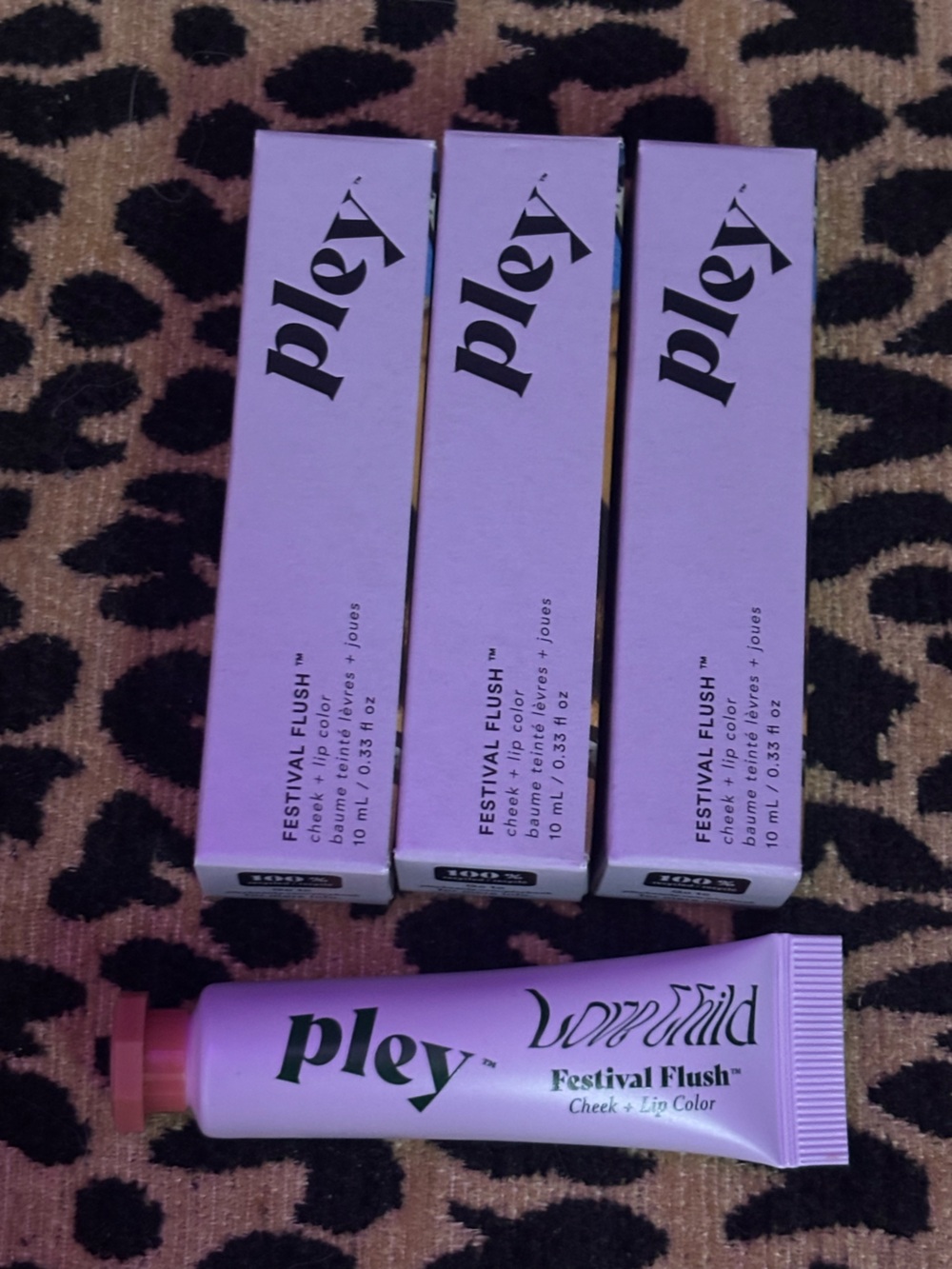 PLEY✨Festival Flush Cheek + Lip Color — Mojave Rose